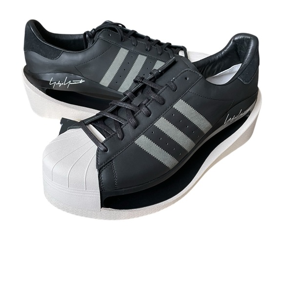 adidas Y-3 Gendo Superstar Black / Cinder / Chalk Pearl/ 12.5 Size - Picture 13 of 16